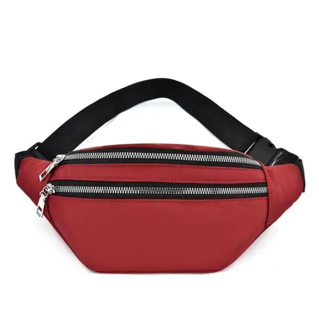 Waterproof Travel Unisex Fanny Pack Simple Design Waist Bags Fashion Bum Bag Trendy Cross Body Chest Bags