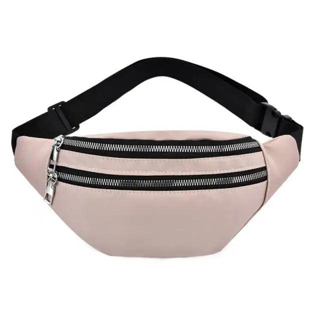 Waterproof Travel Unisex Fanny Pack Simple Design Waist Bags Fashion Bum Bag Trendy Cross Body Chest Bags