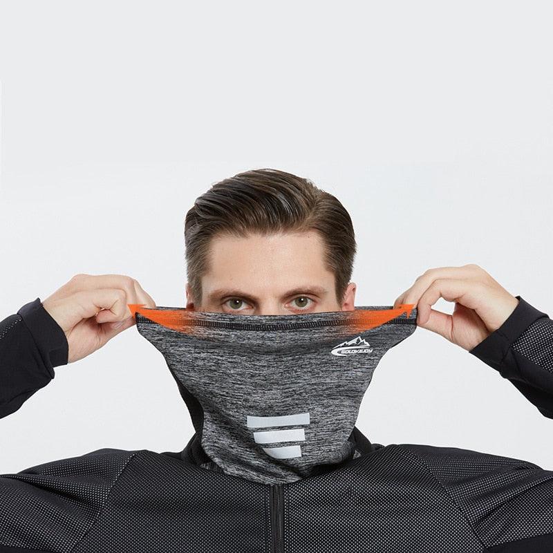 Windproof Warm Cycling Hiking Scarf Drawstring Skiing Snowboard Face Neck Gaiter Men Headband MTB Winter Bandana for Men Women Summer Cool Printed Half Mask Bandana Face Cover Neck Gaiter Bike Outdoor Sport Fishing Cycling Ski Hiking Tube Scarf Men Women