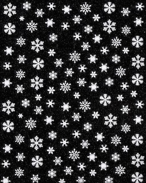 Winter Christmas Acrylic Engraved Nail Sticker Colorful Snow Design Decals Nail Water Slide Decals Nail Art Stickers Decals Christmas Snowflake Bronzing Christmas Slider Nail Art 3D Decals Decoration Decals Snowflakes Elk Bear Christmas Xmas Stickers