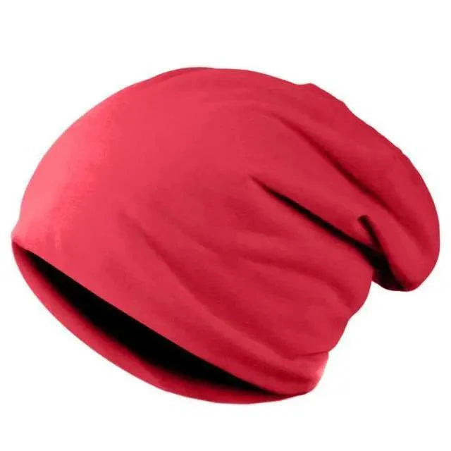 Winter Warm Hats For Women Casual Stacking Knitted Caps Men Hats Solid Color Hip Hop Unisex Female Beanies For Winter Men Women Baggy Beanie Knit Hats Warm Winter Knit Hat