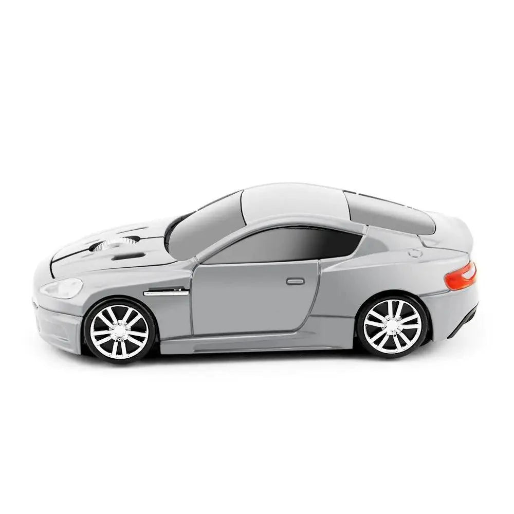 Wireless Mouse Blue Car Shaped Design 1600DPI Mouse USB Optical Ergonomic 3D Sports Car Mice For Laptop