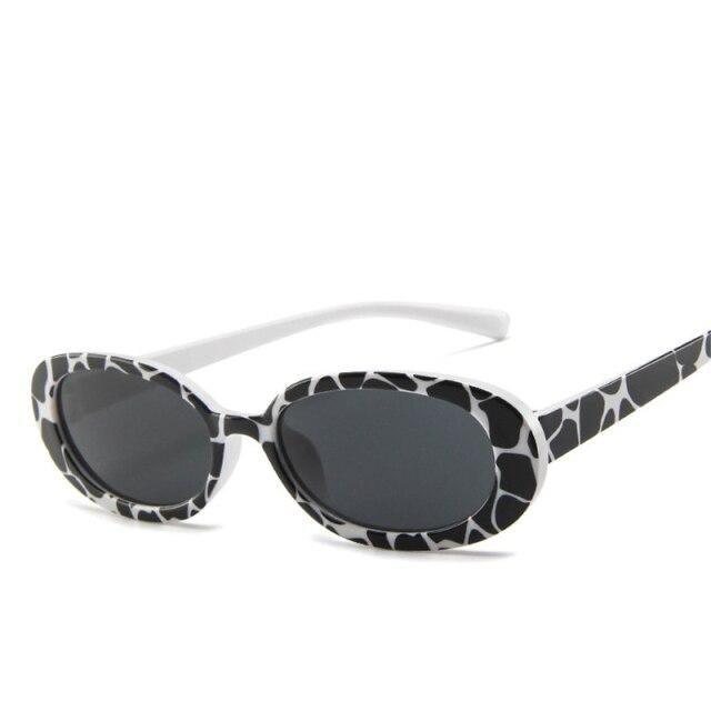 Women Luxury Pink Oval Sunglasses Retro Design Glasses Female Small Eyewear Women Elegant Reader Glasses Ultra Slim Compact Unisex Light Weight Glasses For Women