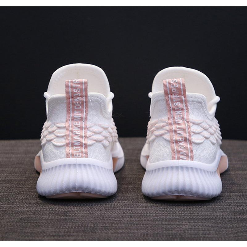 Women Running Sneakers Shoes Vulcanized Women's Casual Flats Elegant Soft Walking Shoes Breathable Non Slip Tennis Athletic Shoe For Casual Gym And Work
