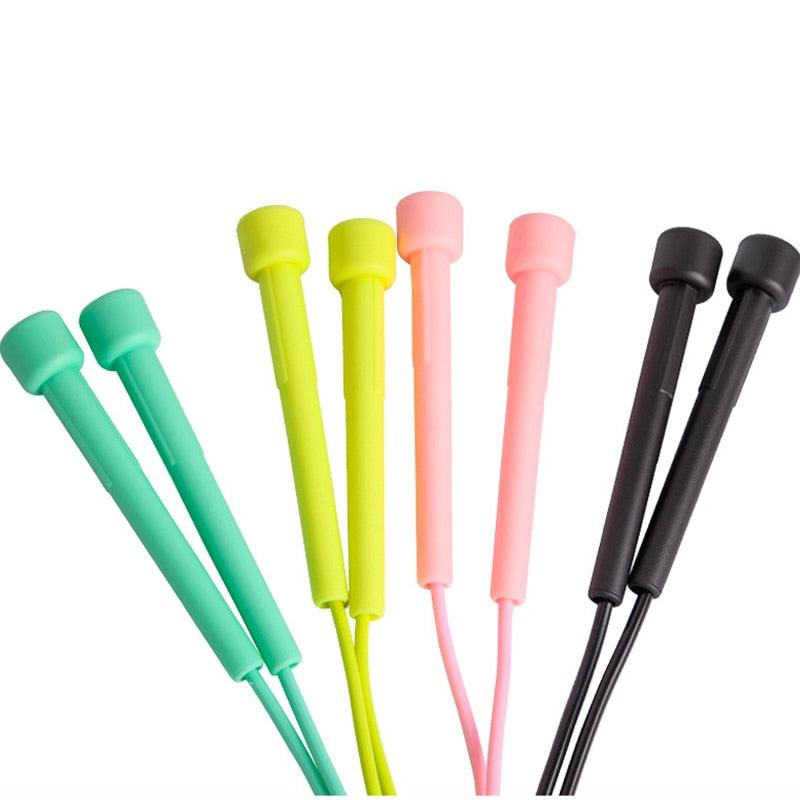 Women Speed Jump Rope Professional Men Gym PVC Skipping Rope Adjustable Fitness Tangle-Free Fast Jumping Ropes For Fitness Adjustable Skipping Rope For Muscle Boxing Training Workout Skipping Rope