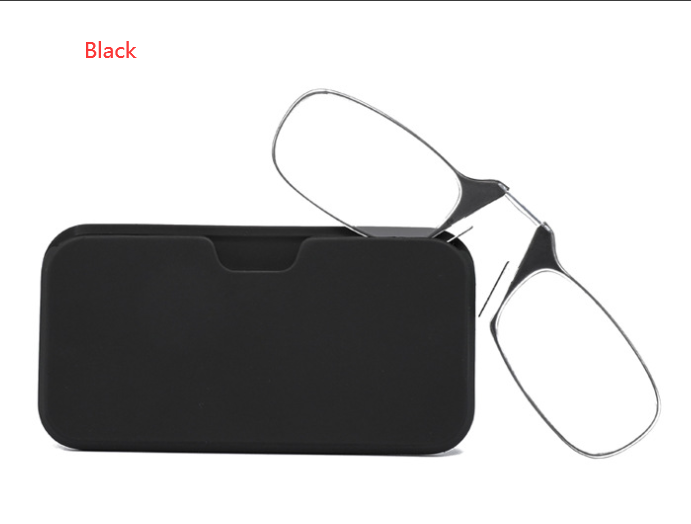 Legless Clamp Nose Reading Glasses For Both Men And Women +2.00 +2.50