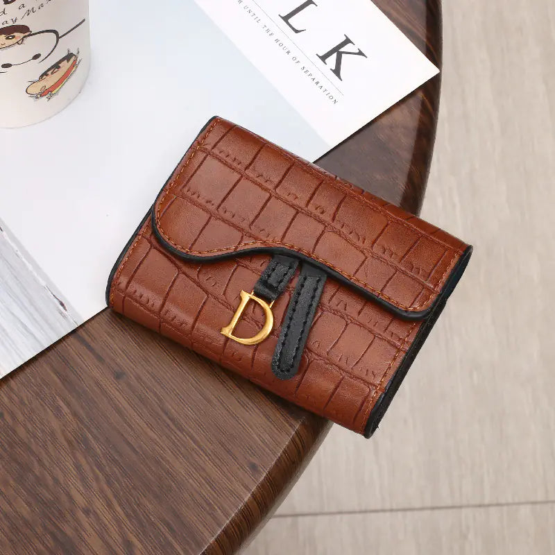 Luxury Leather Women's Clutch Wallet with Money Clip
