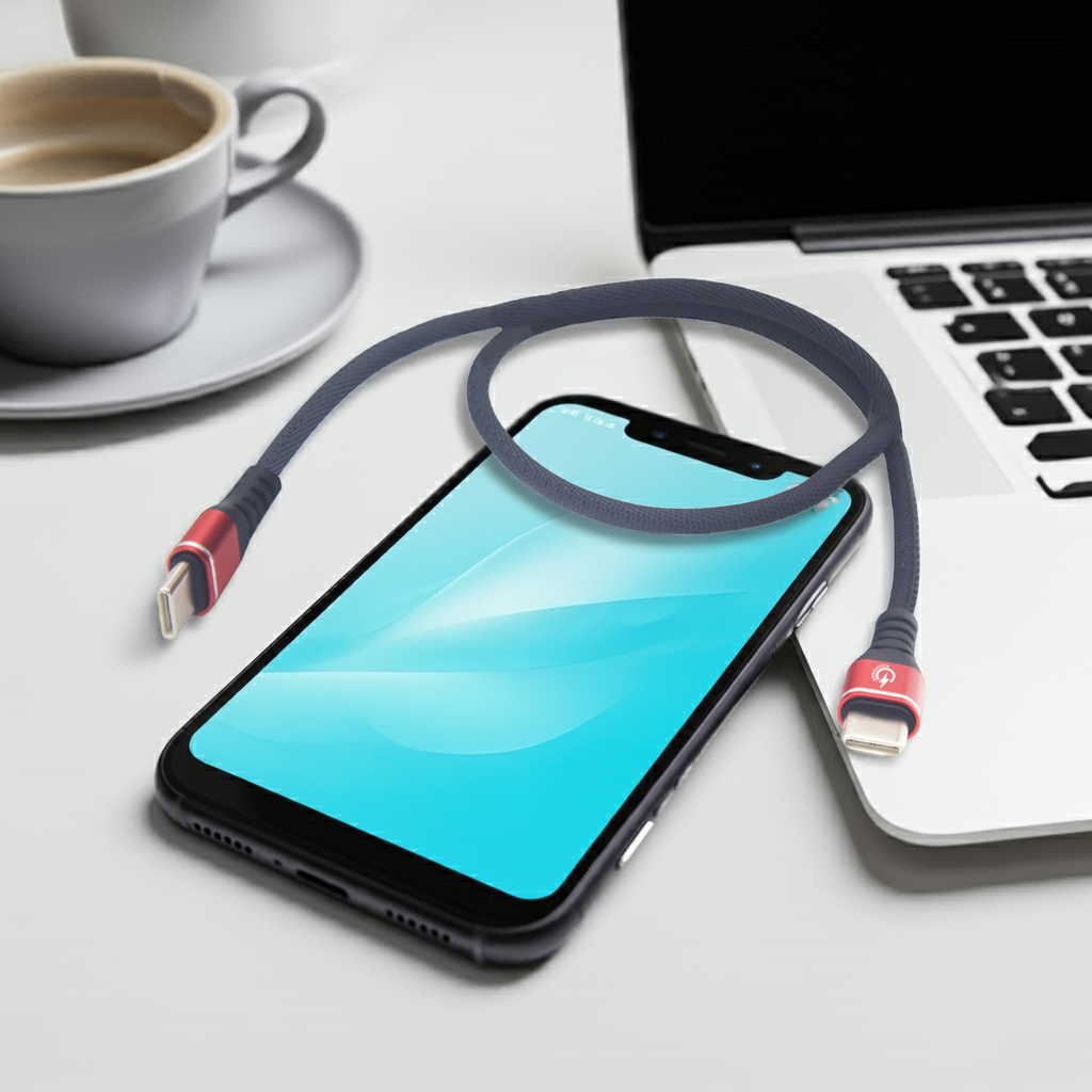 12" Fast Charging and Data Transfer High Performance Phone Cable USBC USBC by GloDea