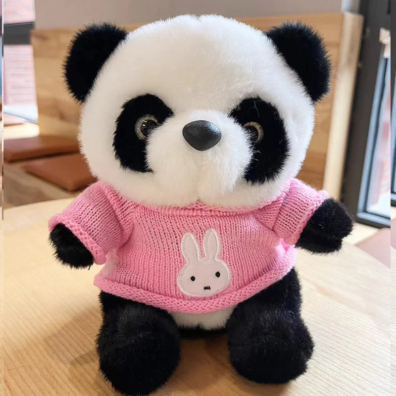 Giant Panda Sweater Plush Toy