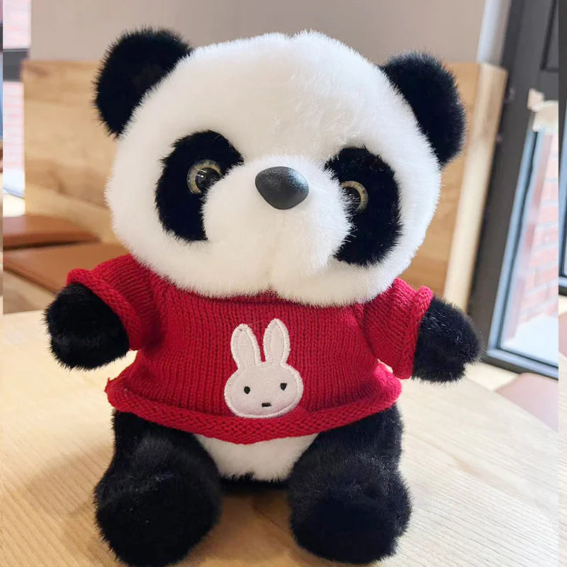 Giant Panda Sweater Plush Toy