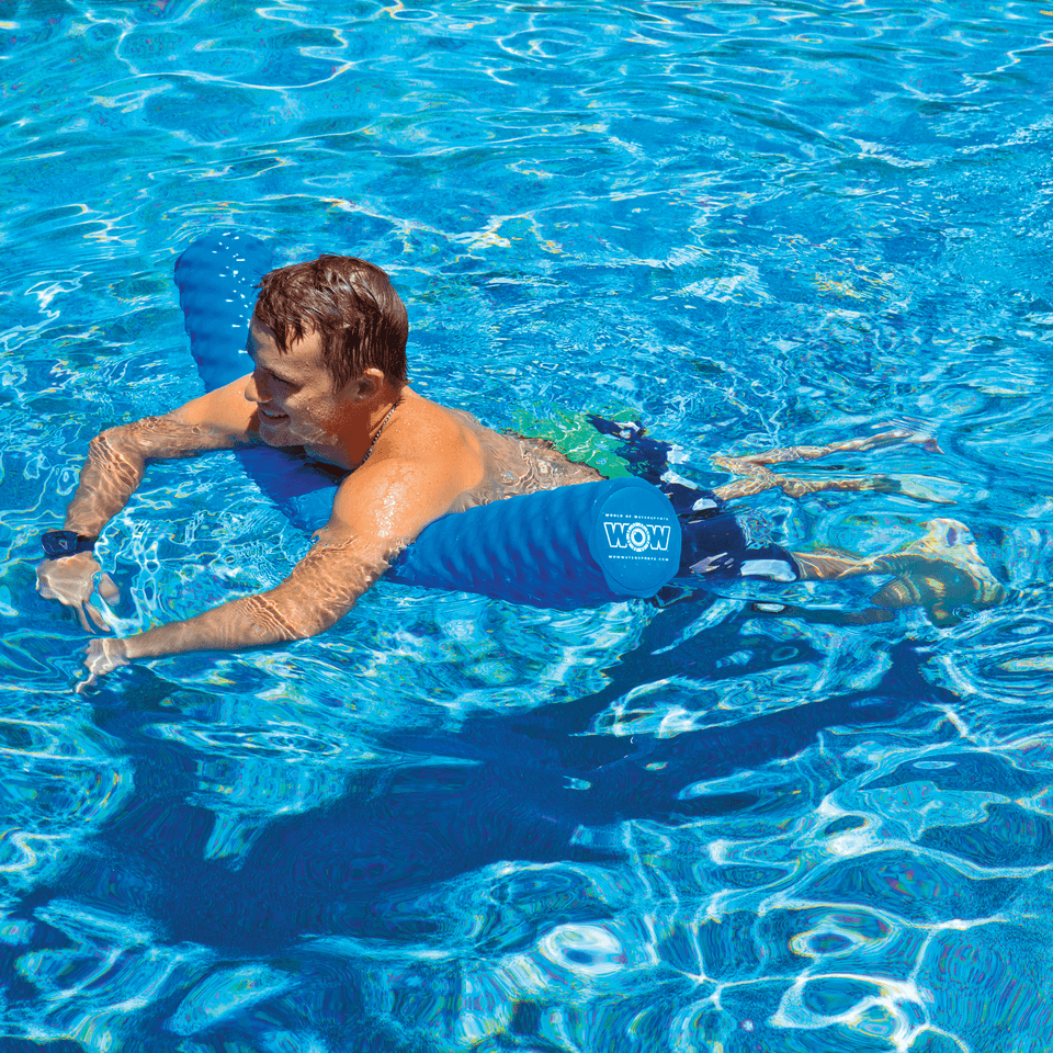 Wow Sports WOW Dipped Foam Pool Noodle - Blue (17-2060B) by Jupiter Gear