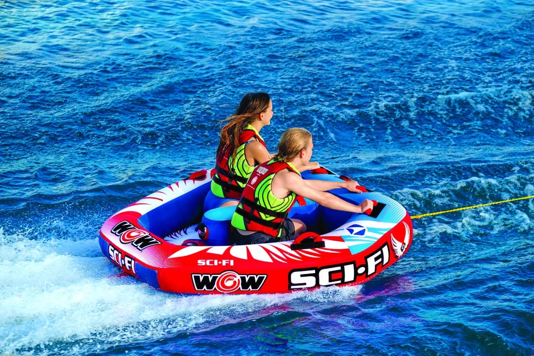 WOW Sports Sci-Fi 2 Person 2P Cockpit Towable (22-WTO-3969) by Jupiter Gear