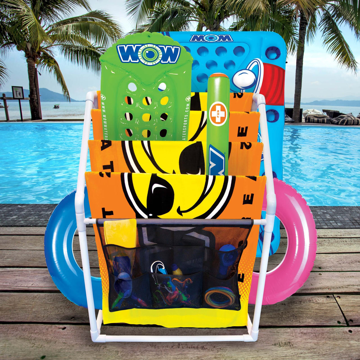 WOW Sports Towel Rack Heavy Duty - Collapsible (20-5020) by Jupiter Gear