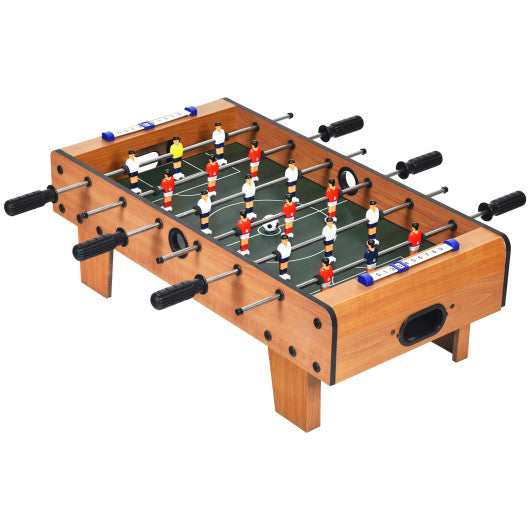 27 Inch Foosball Table Mini Tabletop Soccer Game