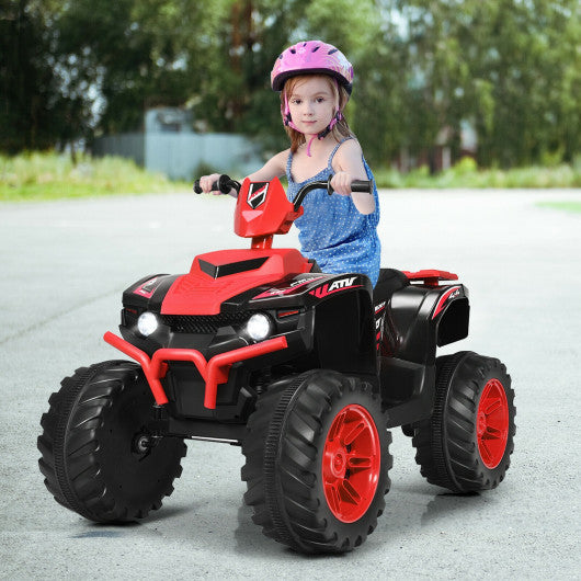 12V Kids 4-Wheeler ATV Quad Ride On Car -Red