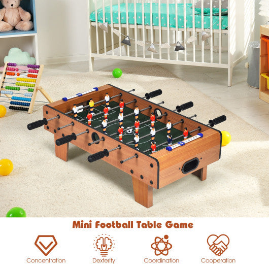27 Inch Foosball Table Mini Tabletop Soccer Game