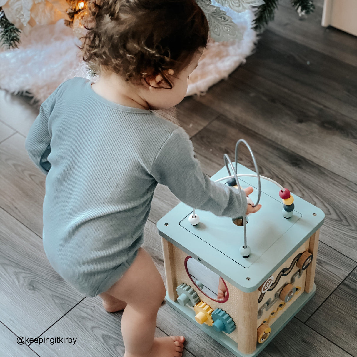 100% FSC Certified Activity Cube by Bigjigs Toys US