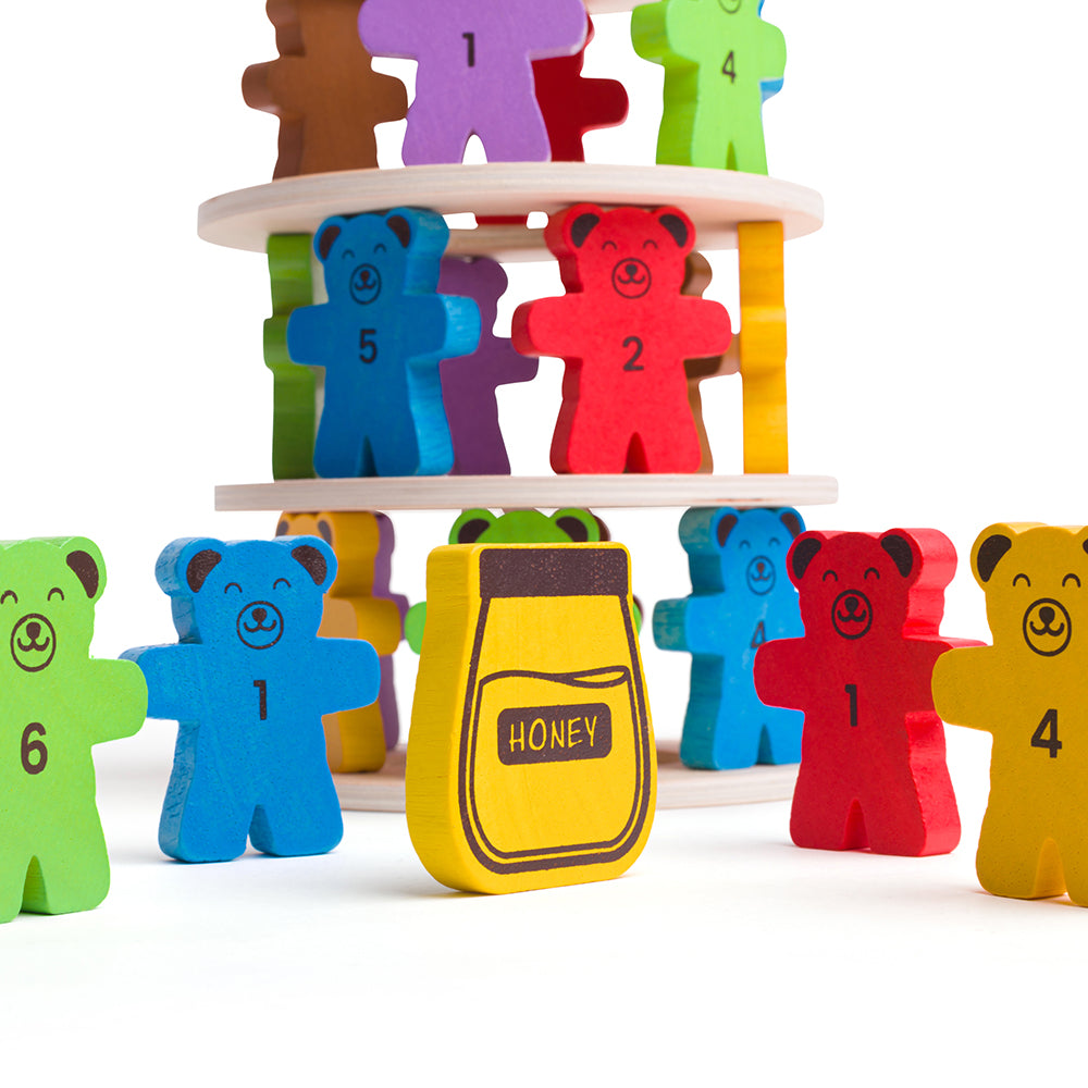 Tumbling Teddies by Bigjigs Toys US
