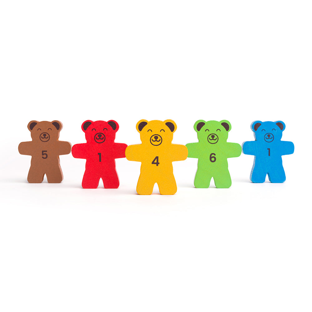 Tumbling Teddies by Bigjigs Toys US