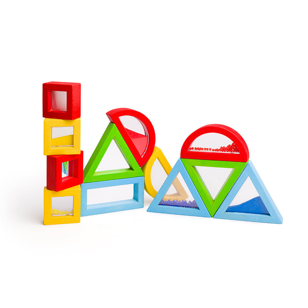 Rainbow Sensory Shapes by Bigjigs Toys US