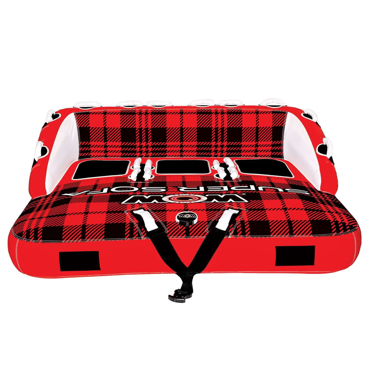 WOW Sports Super Sofa 1 to 3-Person Towable (21-1040) by Jupiter Gear