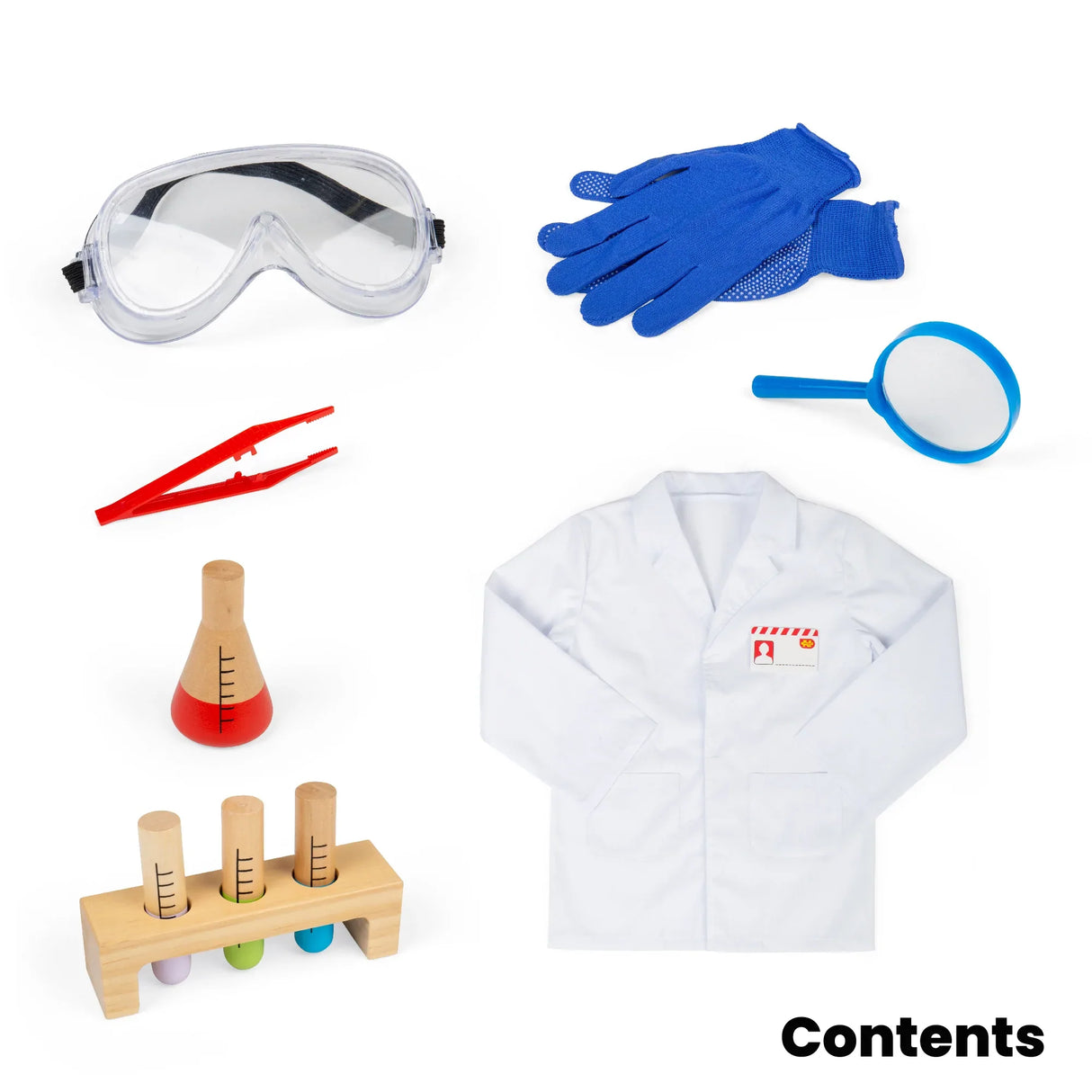 Scientist Dress Up by Bigjigs Toys US