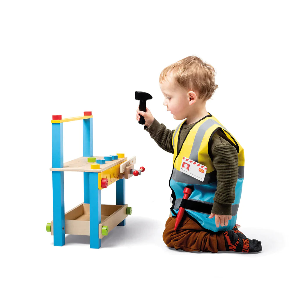 Builder Dress Up (Without Helmet) by Bigjigs Toys US