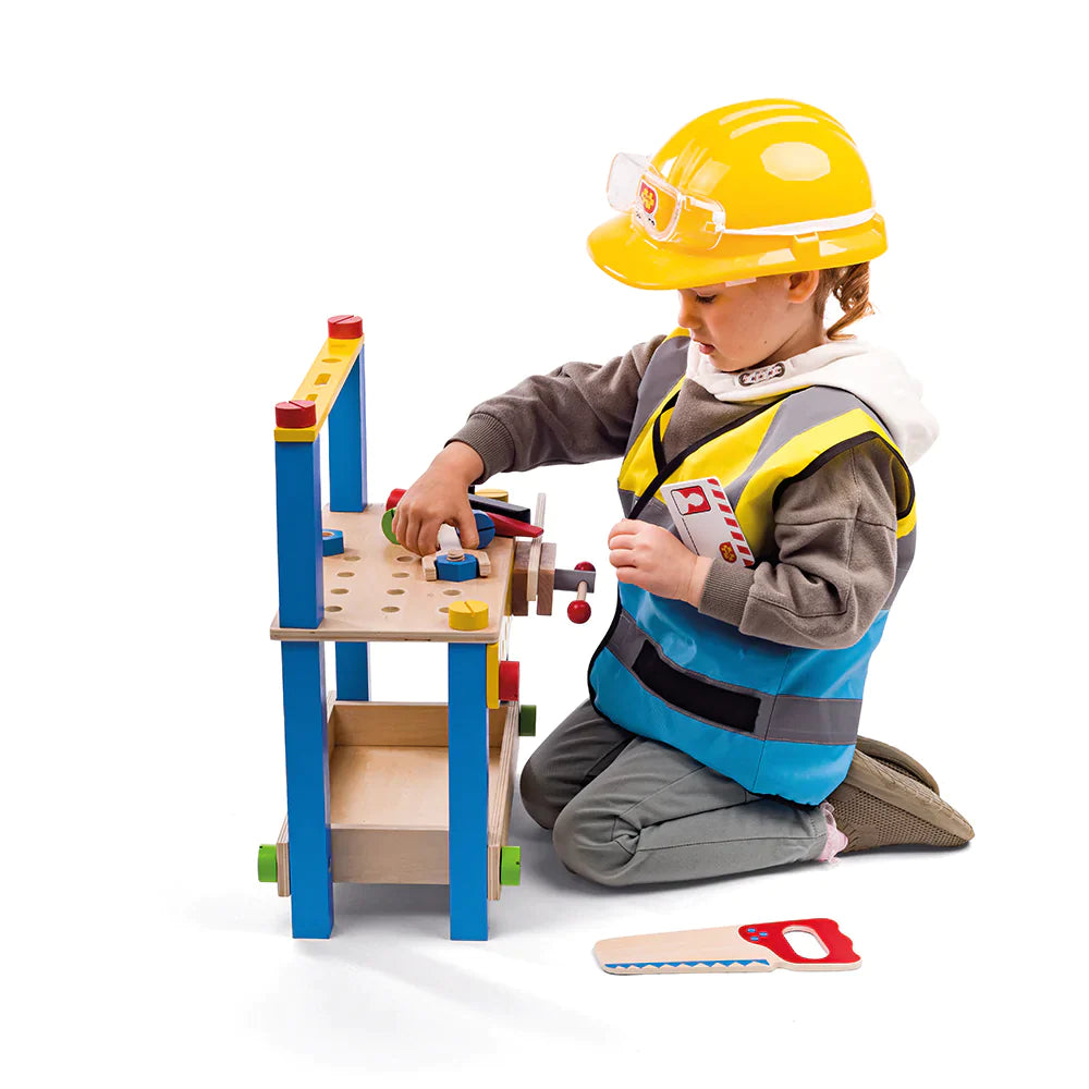 Builder Dress Up (Without Helmet) by Bigjigs Toys US