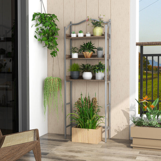 3-Tier Over-The-Toilet Bathroom Spacesaver Storage Rack-Silver