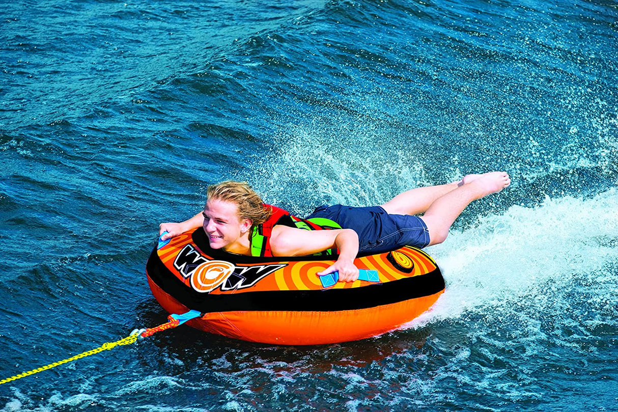 WOW Sports Lil' Skipper 1 Person 1P Towable (22-WTO-4153) by Jupiter Gear
