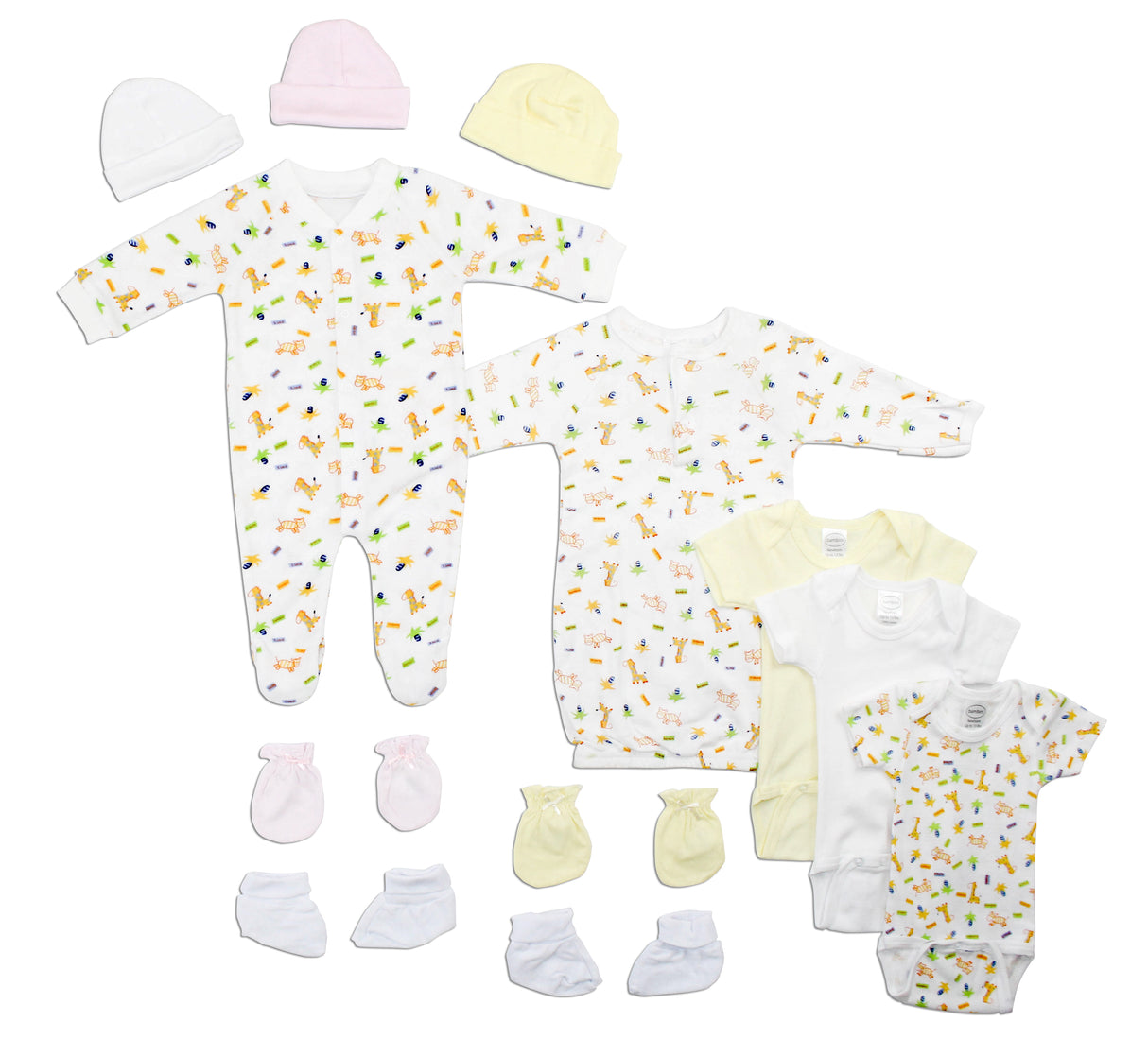 Newborn Baby Girls 12 Pc Layette Baby Shower Gift Set