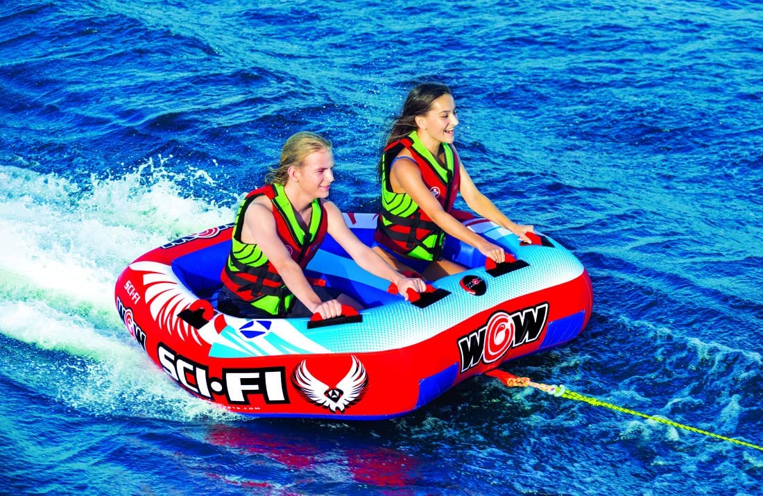 WOW Sports Sci-Fi 2 Person 2P Cockpit Towable (22-WTO-3969) by Jupiter Gear