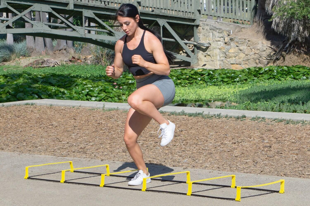 Raised Agility Ladder, 6 Rungs by Jupiter Gear