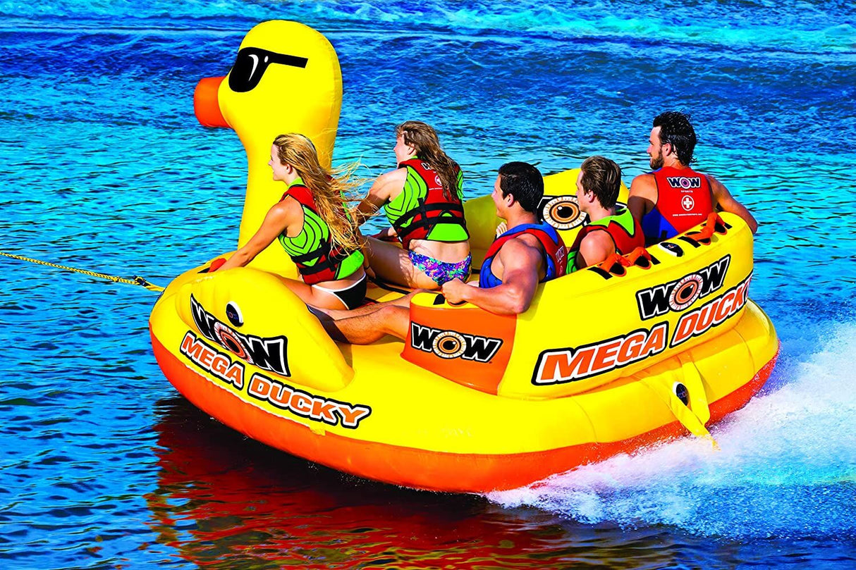 WOW Sports Mega Ducky 5P Towable (19-1060) by Jupiter Gear