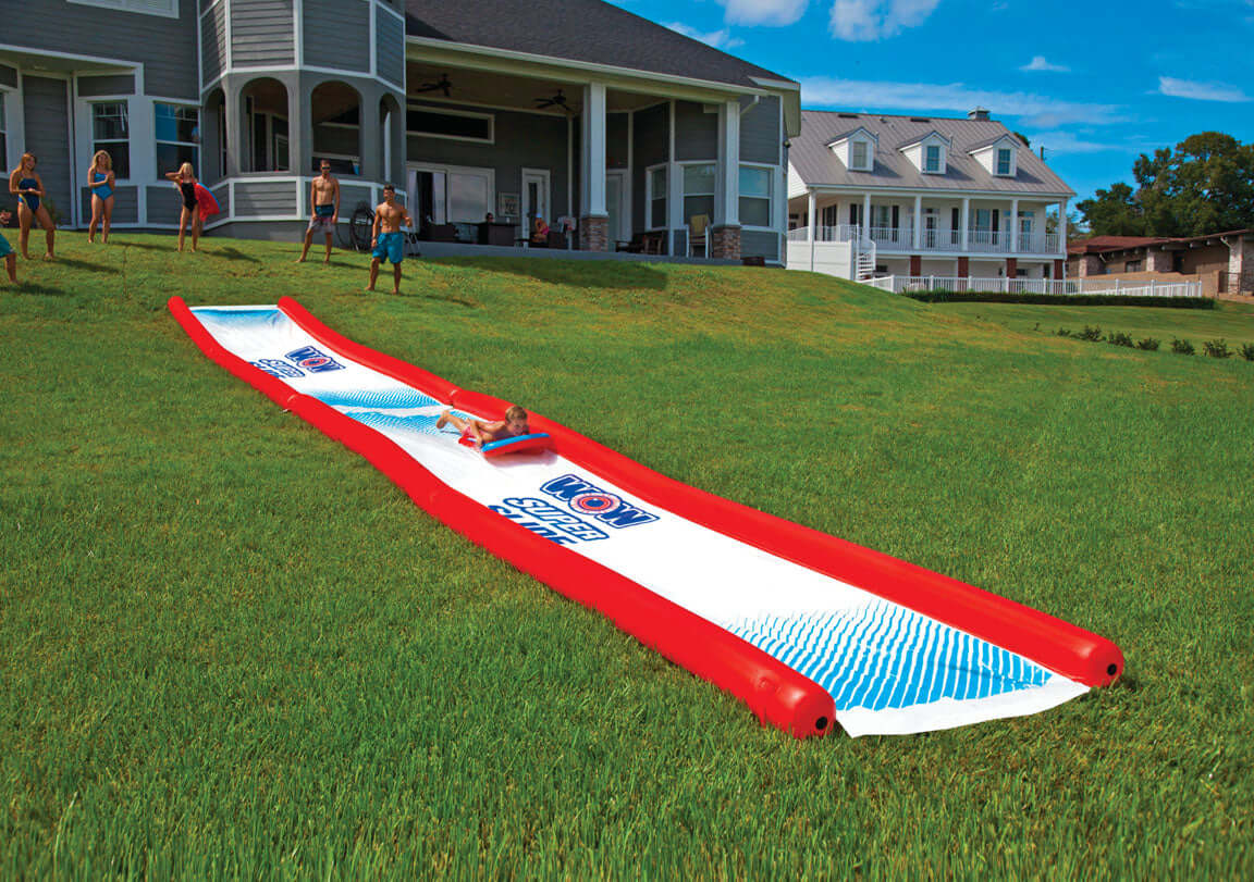 WOW Sports Super Slide Giant 25ft Water Slide 25' X 6' (20-2212) by Jupiter Gear