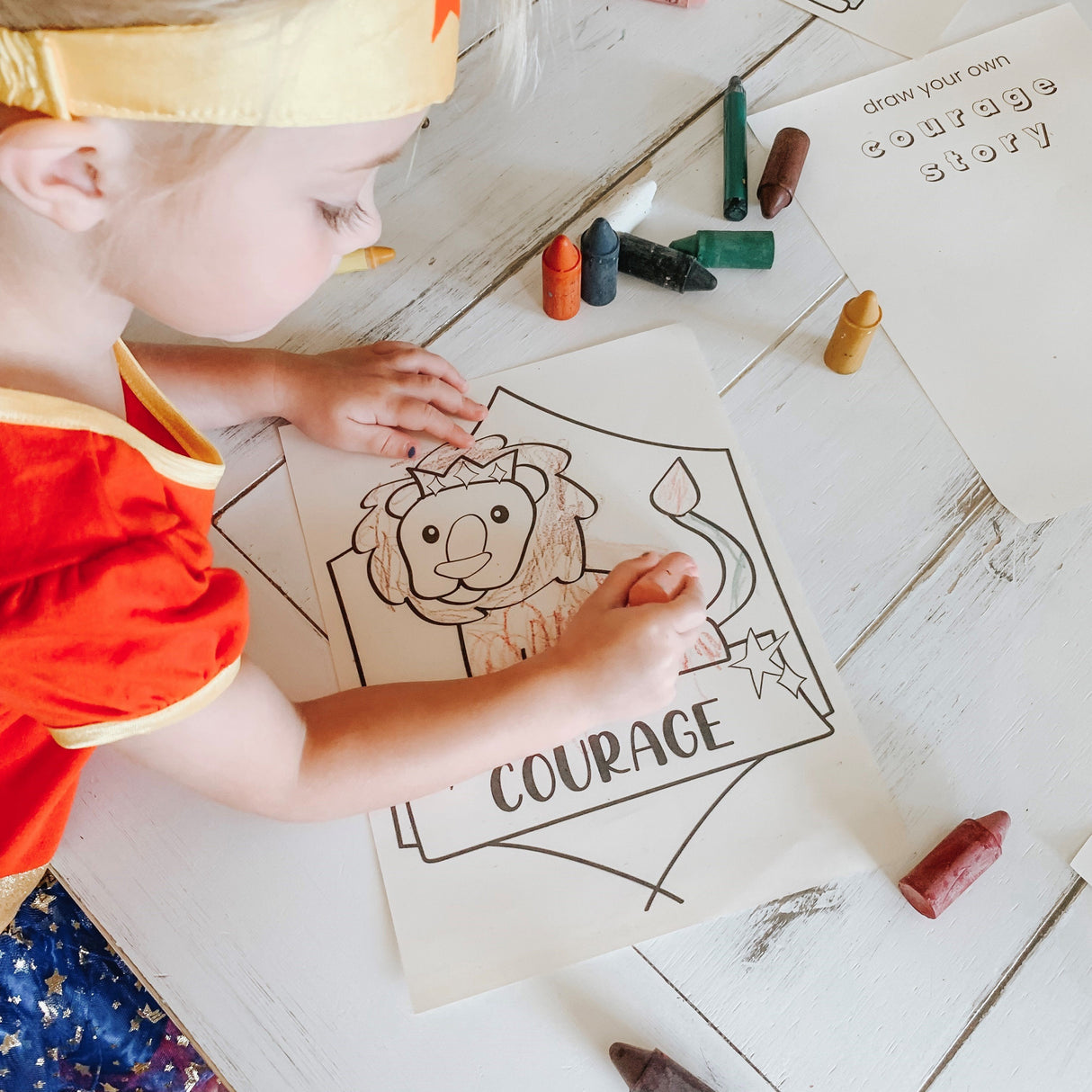 The Creative Kid Coloring Set by Honeysticks USA