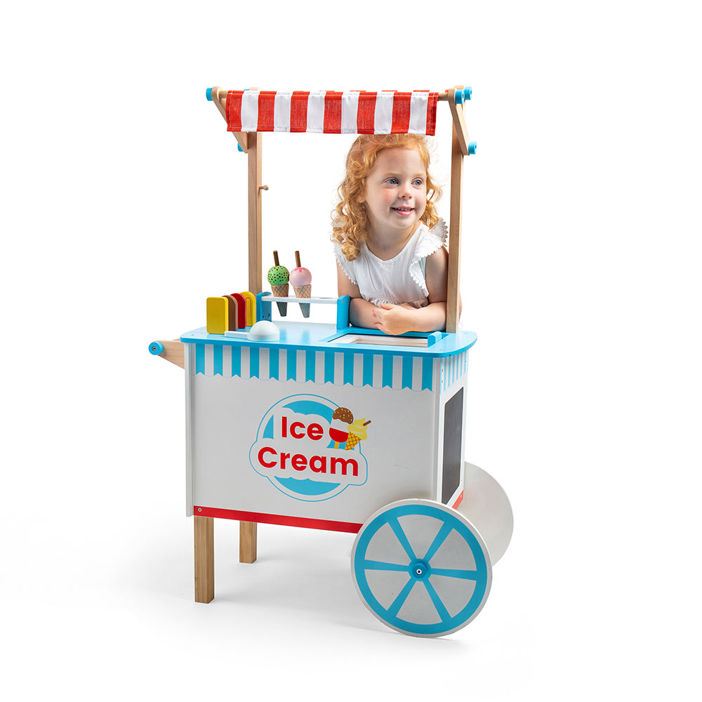 Ice Cream Cart by Bigjigs Toys US