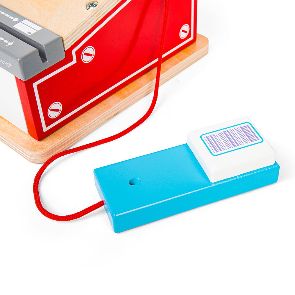 Shop Till with Scanner by Bigjigs Toys US