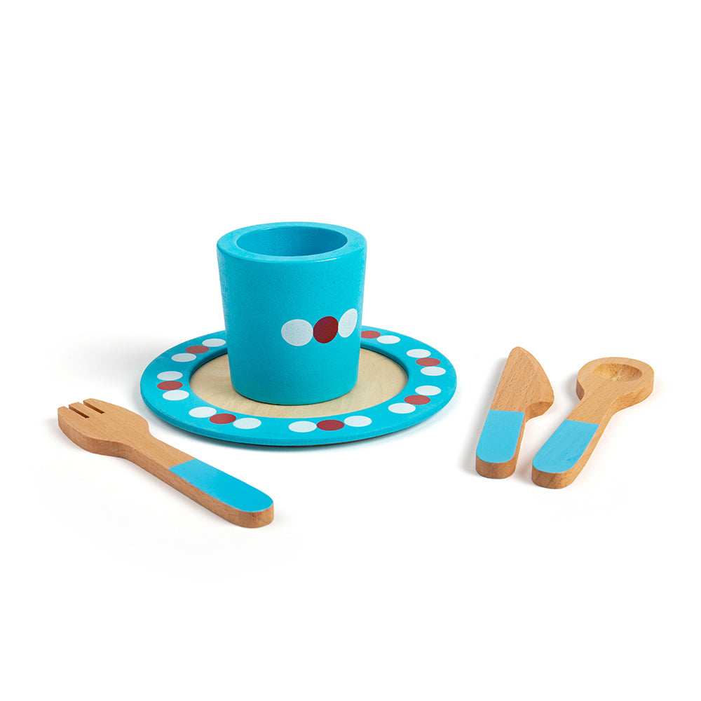 Dinner Service (20 Pieces) by Bigjigs Toys US