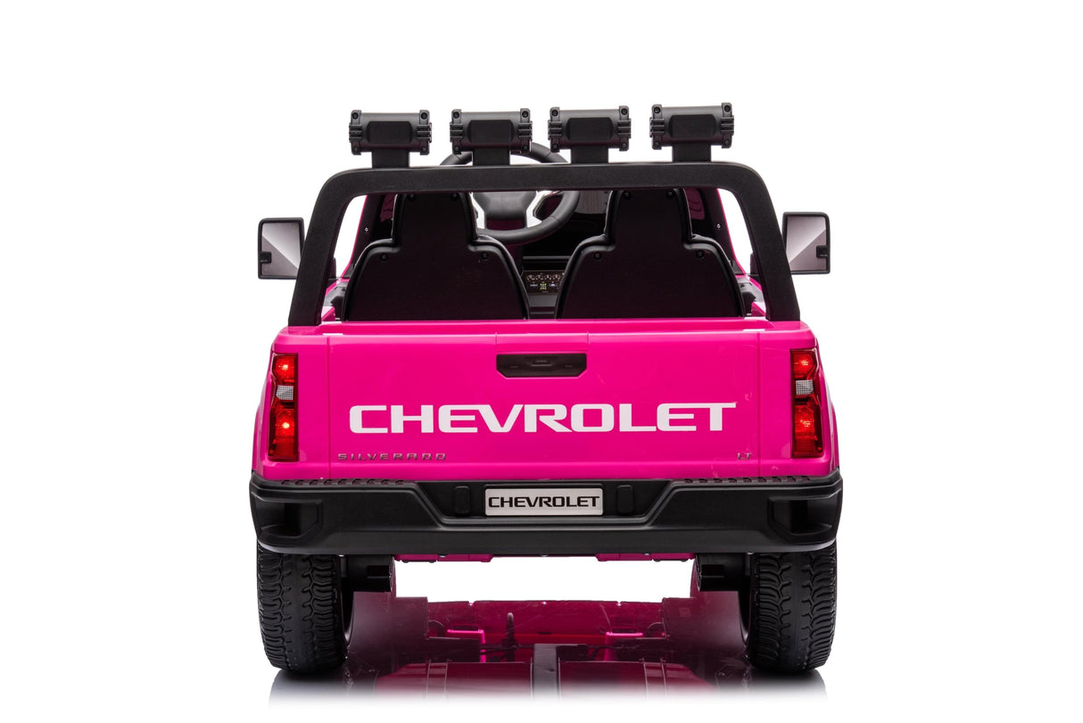 24V 4x4 Chevrolet Silverado 2 Seater Ride on Truck - DTI Direct USA