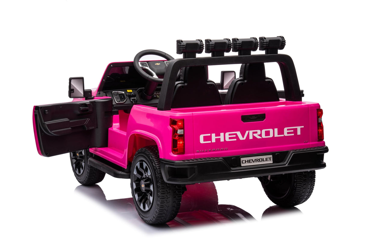 24V 4x4 Chevrolet Silverado 2 Seater Ride on Truck - DTI Direct USA