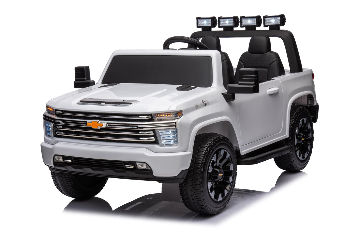24V 4x4 Chevrolet Silverado 2 Seater Ride on Truck - DTI Direct USA