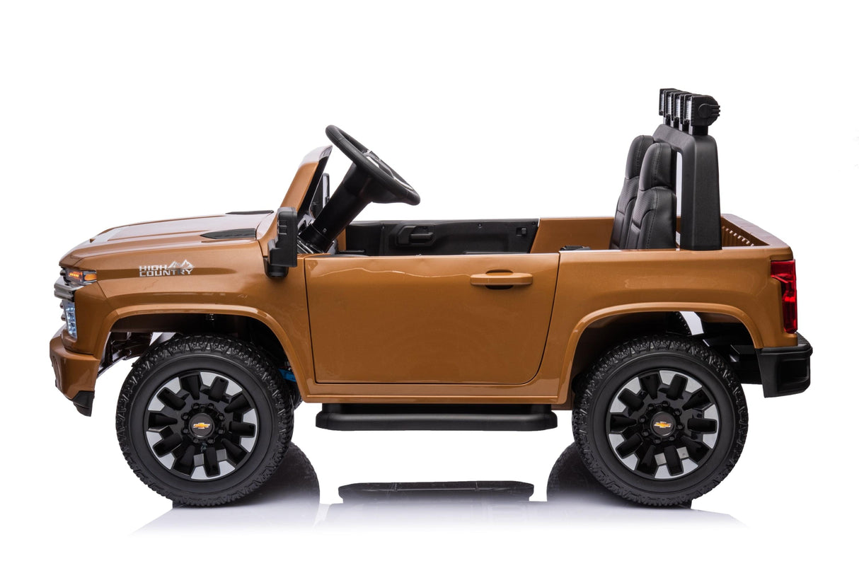 24V 4x4 Chevrolet Silverado 2 Seater Ride on Truck - DTI Direct USA