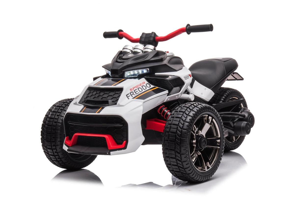 12V Freddo Spider 3 Wheel Motorcycle Trike 2 Seater - DTI Direct USA