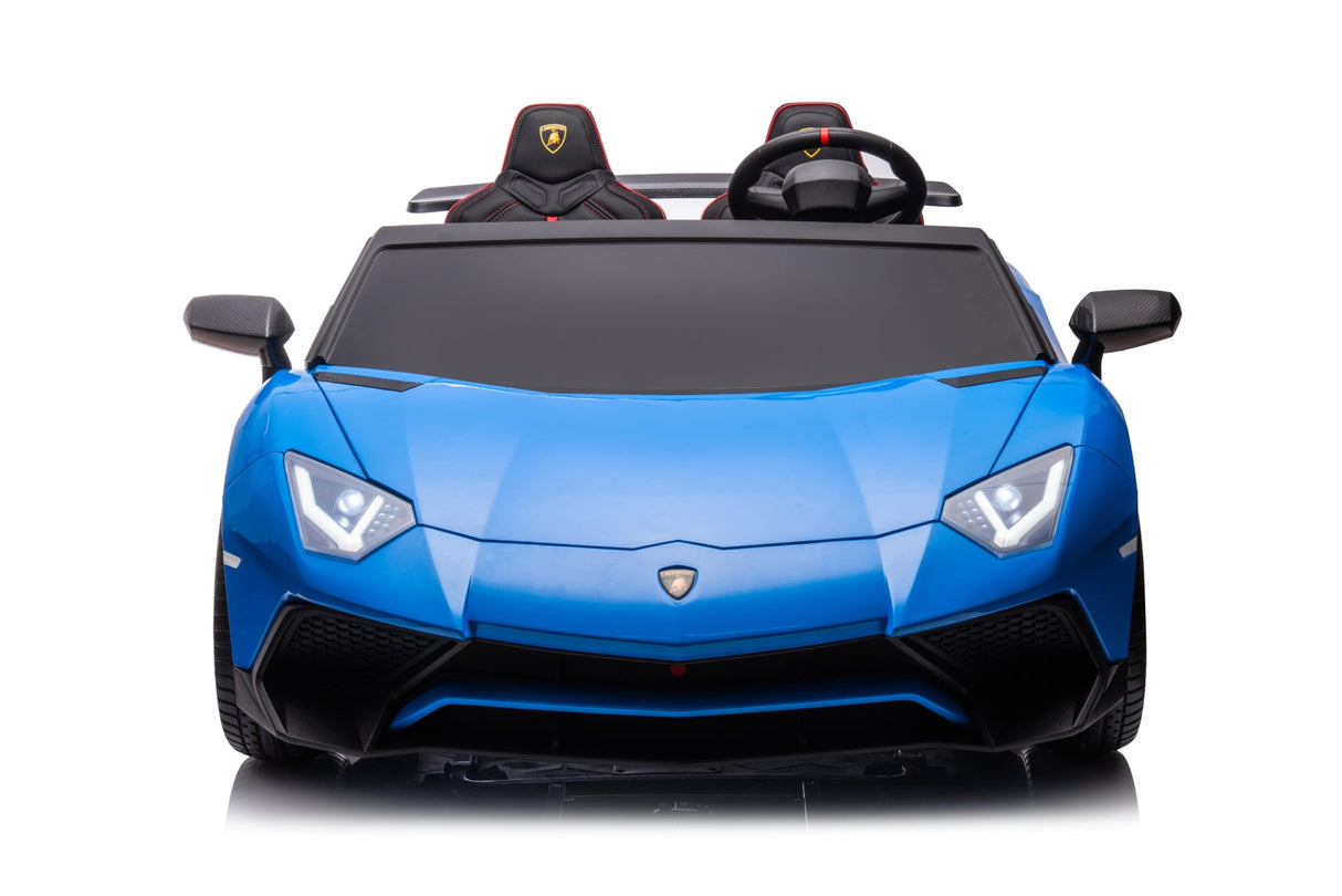 24V Lamborghini Aventador 2 Seater Ride on Car for Kids with Brushless Motor - DTI Direct USA