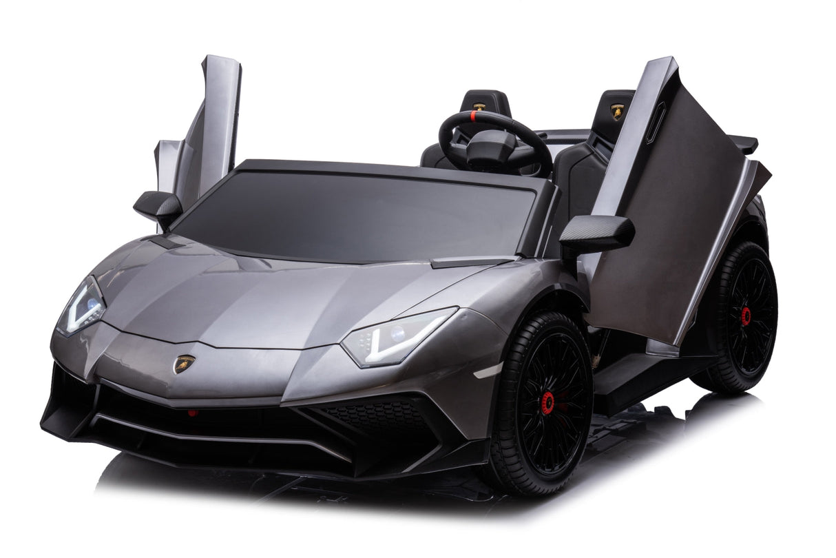24V Lamborghini Aventador 2 Seater Ride on Car for Kids with Brushless Motor - DTI Direct USA