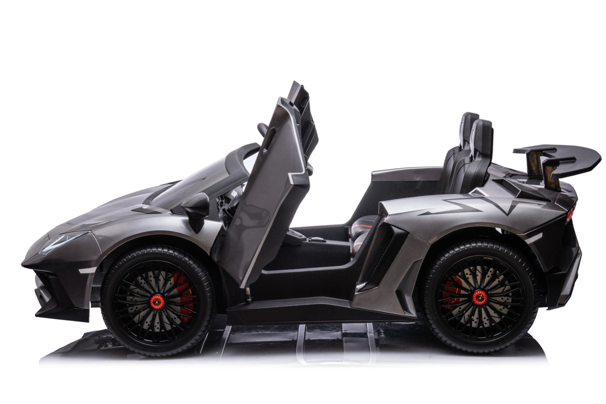 24V Lamborghini Aventador 2 Seater Ride on Car for Kids with Brushless Motor - DTI Direct USA