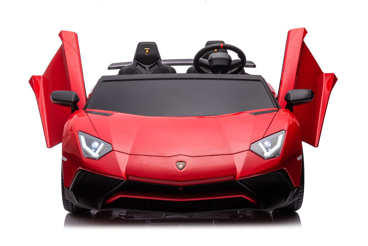 24V Lamborghini Aventador 2 Seater Ride on Car for Kids with Brushless Motor - DTI Direct USA