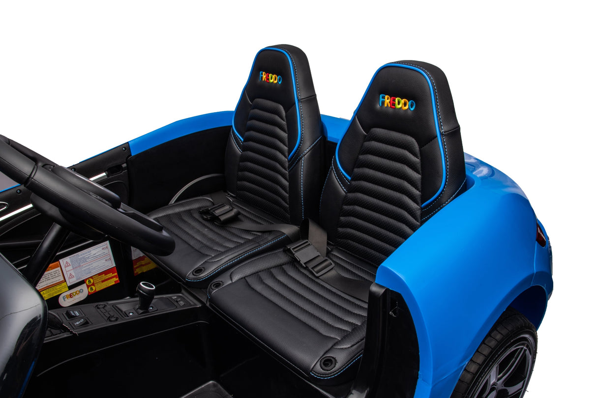 48V Freddo Rocket 2 Seater Big Ride on Car for Kids With Brushless Motor + Differential - DTI Direct USA