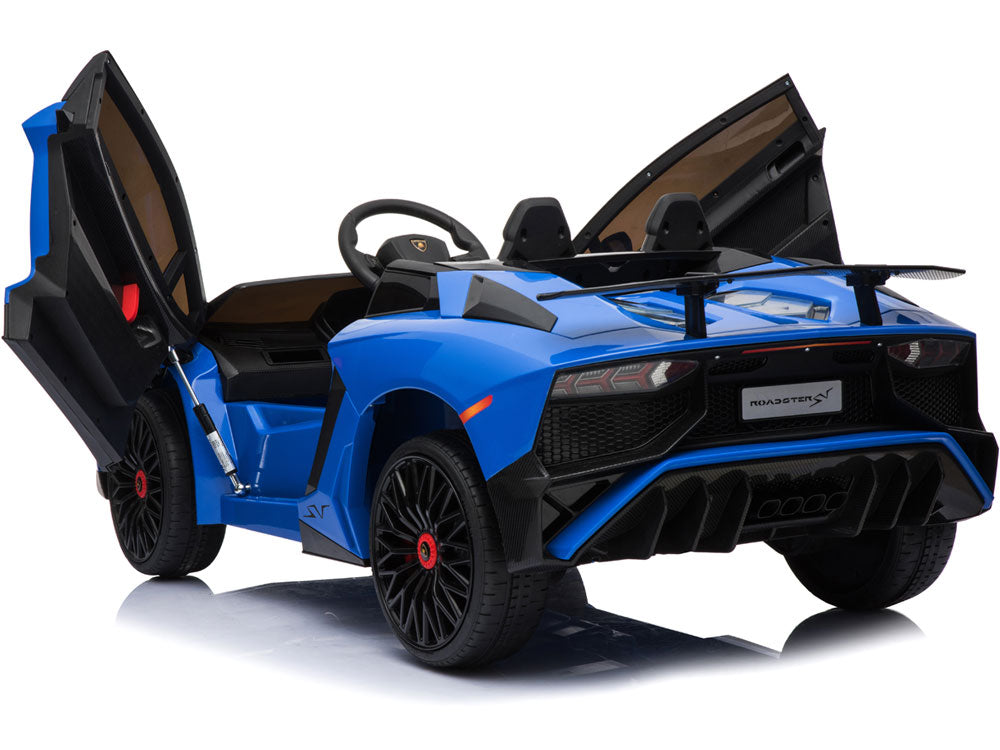 Mini Moto Lamborghini 12v Blue (2.4ghz RC)